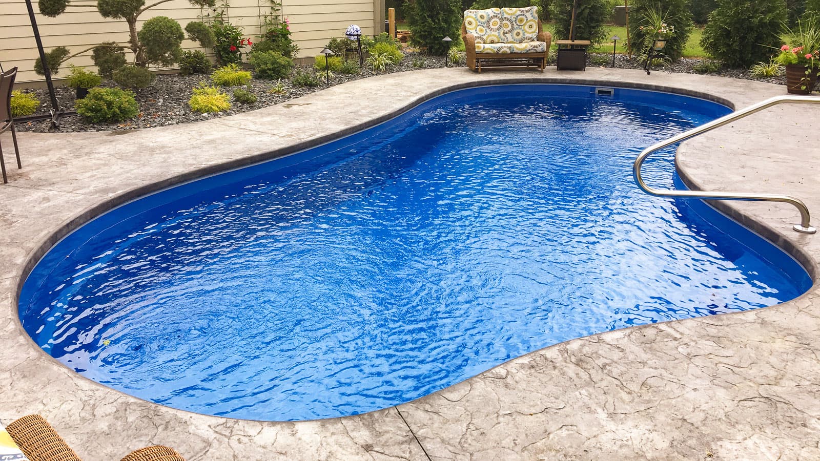 Custom pool design and construction services transforming backyards in Schererville.