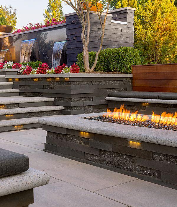 showcasing a stylish and comfortable outdoor living space in St. John, IN